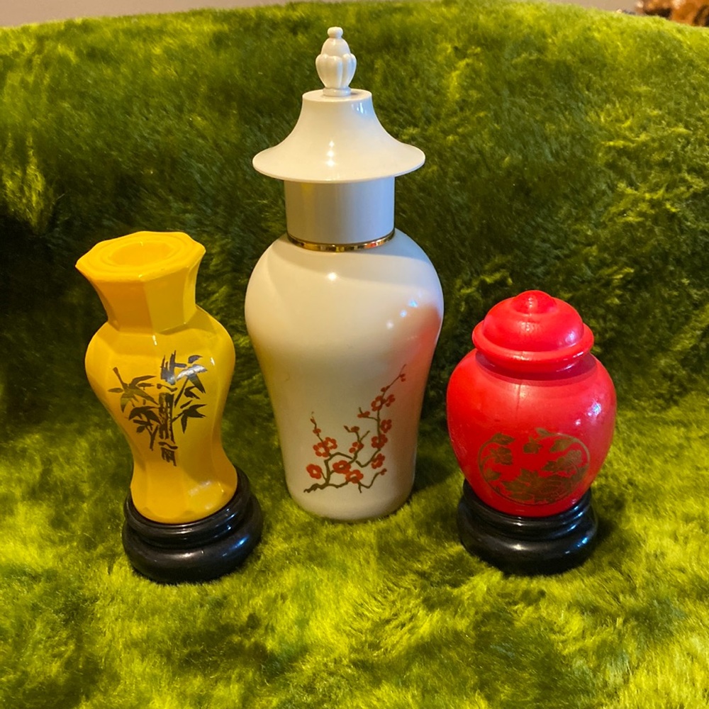 Set of Avon Bottles